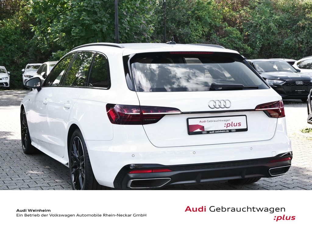 Audi A4 2023 г. Белый, пробег 58833 км