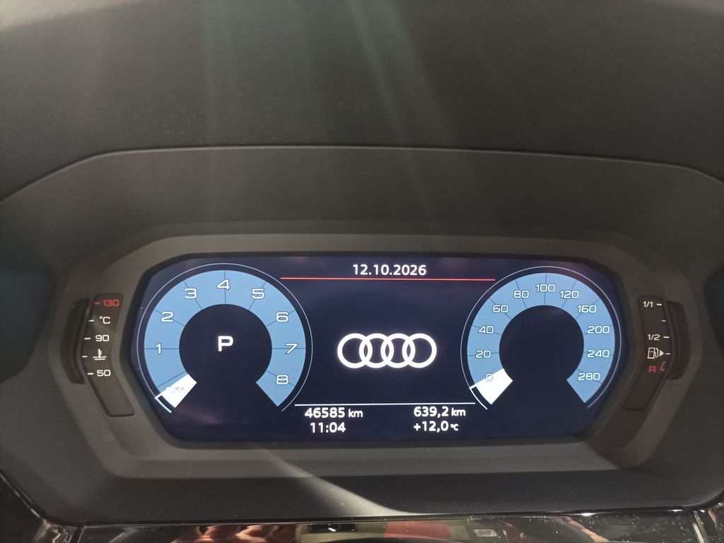 Audi A3 2023 г. Чёрный, пробег 46585 км