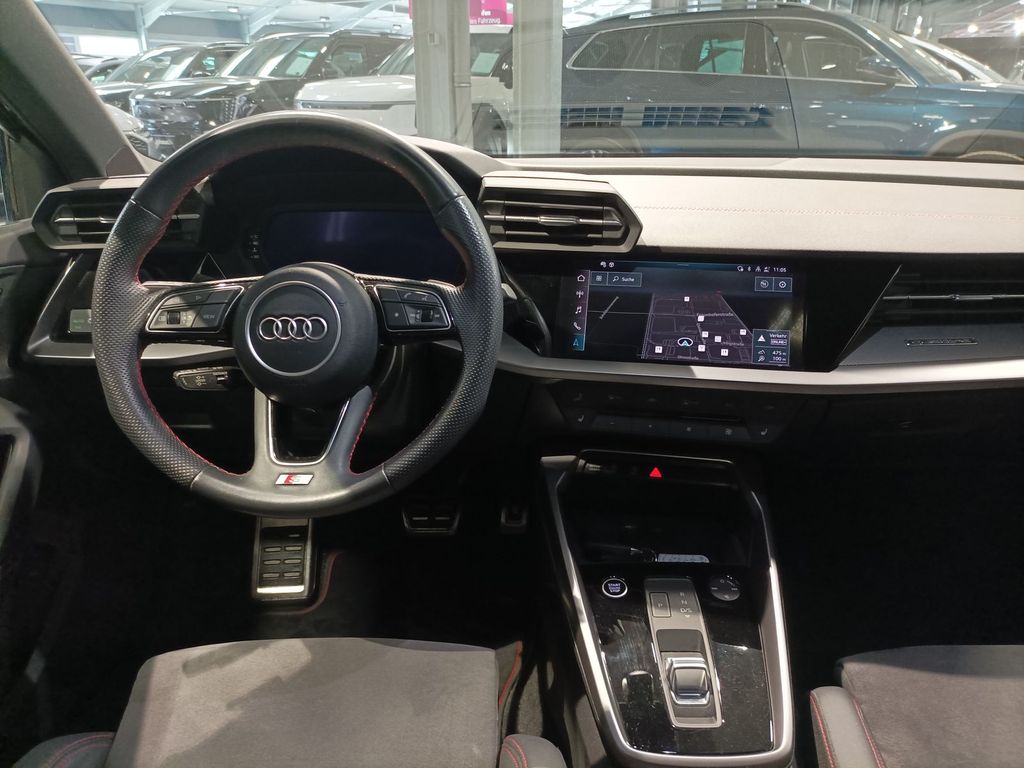 Audi A3 2023 г. Чёрный, пробег 46585 км