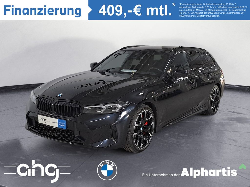 BMW 320 2025 г. Чёрный, пробег 22520 км