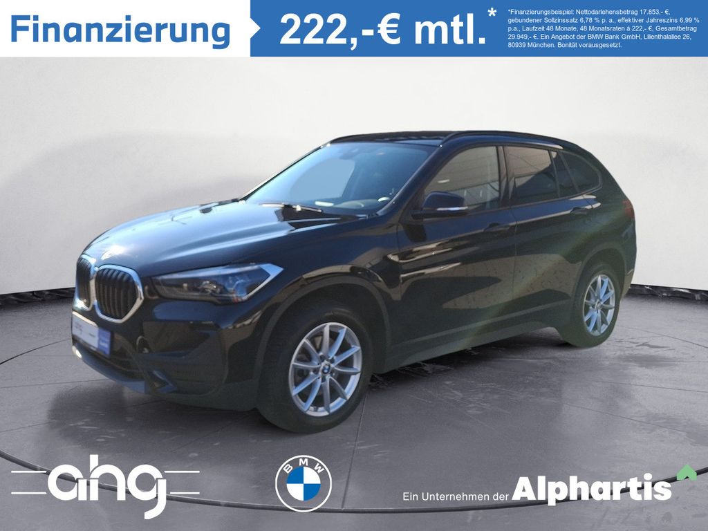 BMW X1 2022 г. Чёрный, пробег 40108 км