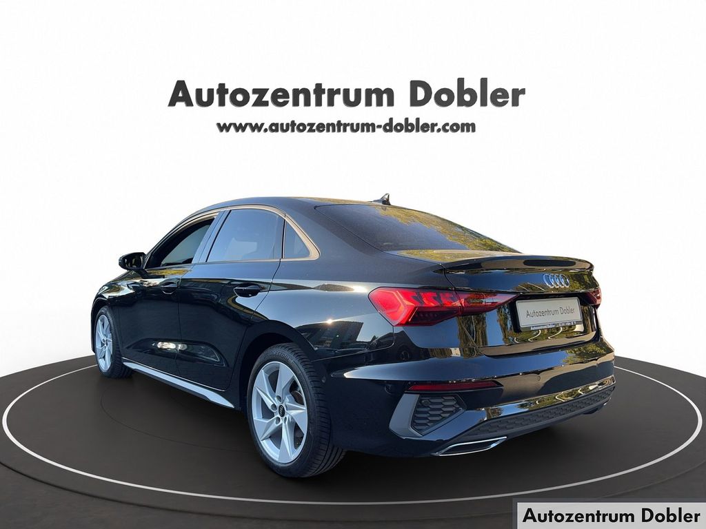 Audi A3 2023 г. Чёрный, пробег 46800 км