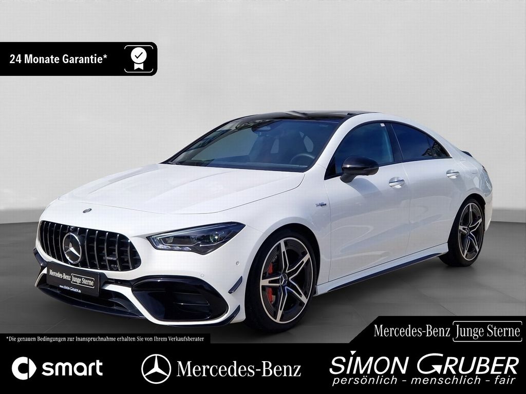 Mercedes-Benz CLA 45 AMG 2025 г. Белый, пробег 3254 км
