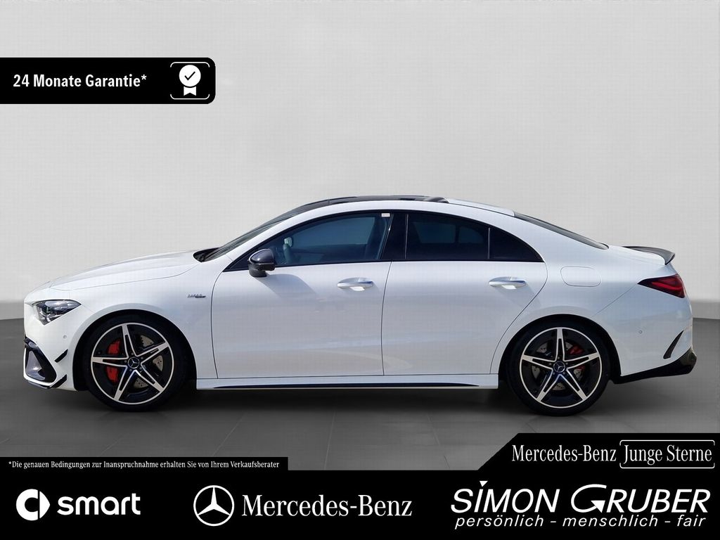 Mercedes-Benz CLA 45 AMG 2025 г. Белый, пробег 3254 км