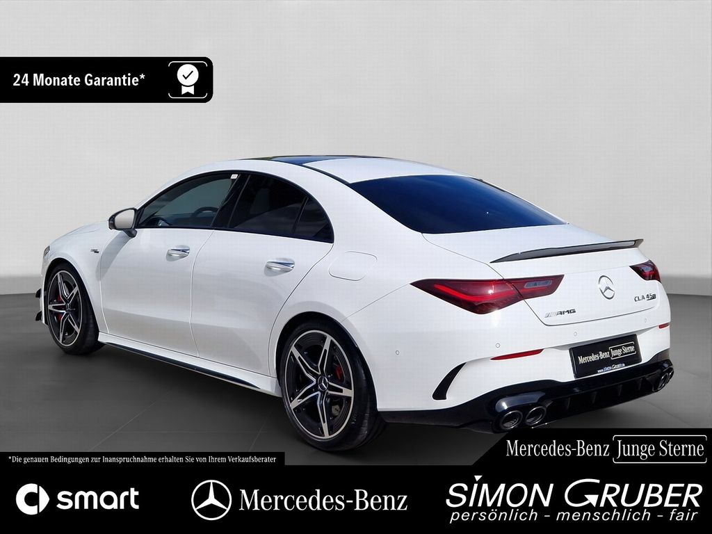 Mercedes-Benz CLA 45 AMG 2025 г. Белый, пробег 3254 км