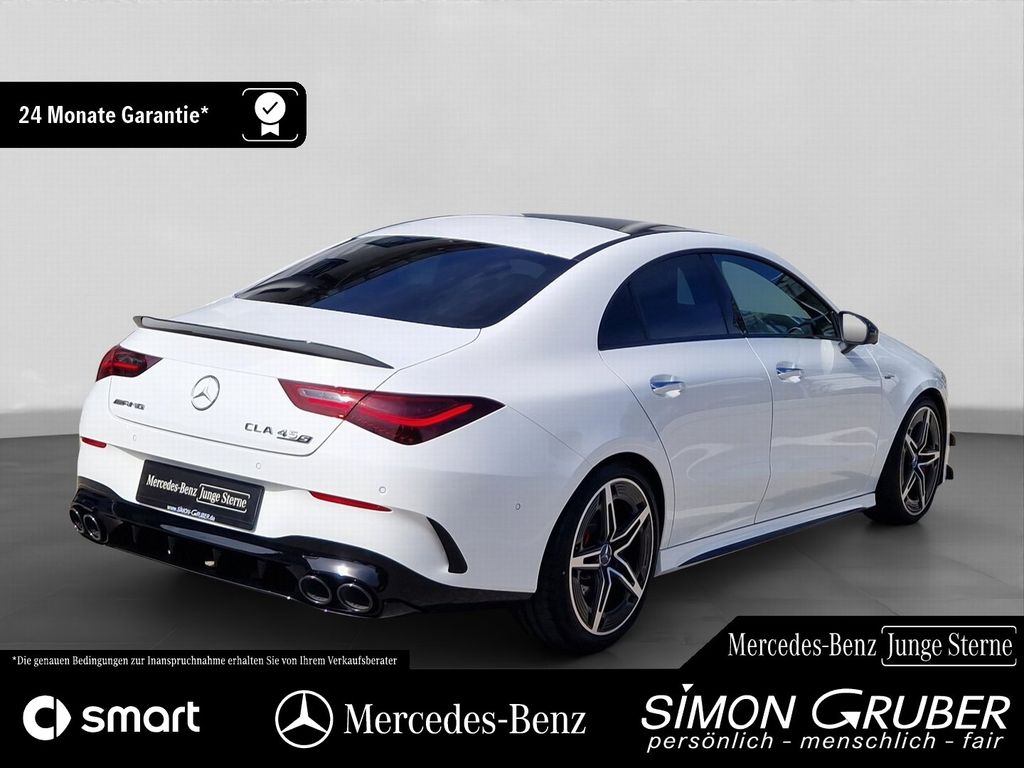 Mercedes-Benz CLA 45 AMG 2025 г. Белый, пробег 3254 км