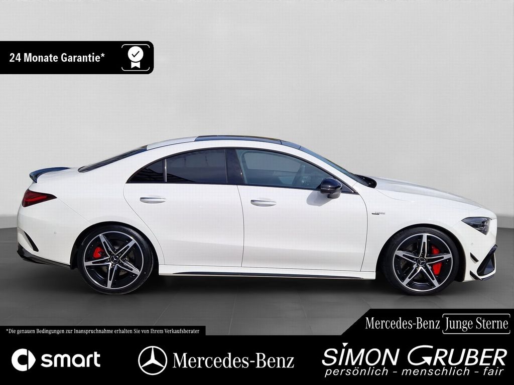 Mercedes-Benz CLA 45 AMG 2025 г. Белый, пробег 3254 км