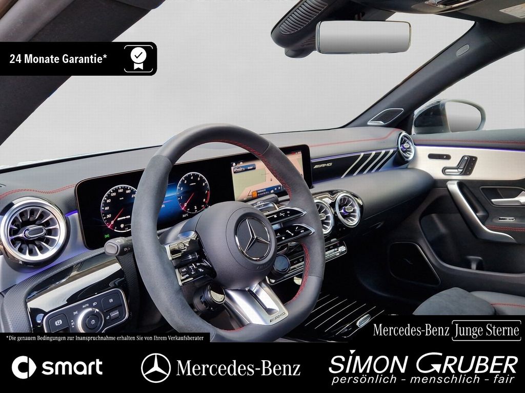 Mercedes-Benz CLA 45 AMG 2025 г. Белый, пробег 3254 км