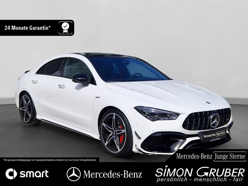 Mercedes-Benz CLA 45 AMG 2025 г. Белый, пробег 3254 км