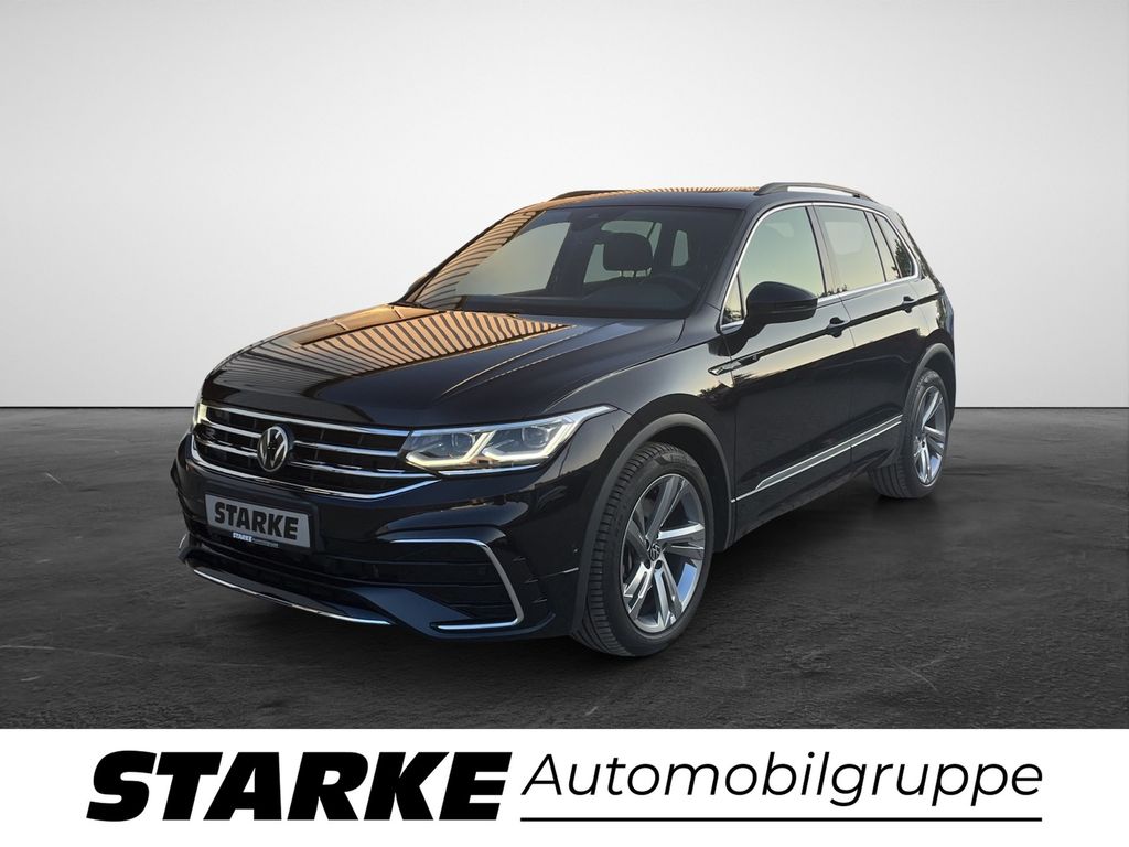 Volkswagen Tiguan 2023 г. Чёрный, пробег 45367 км