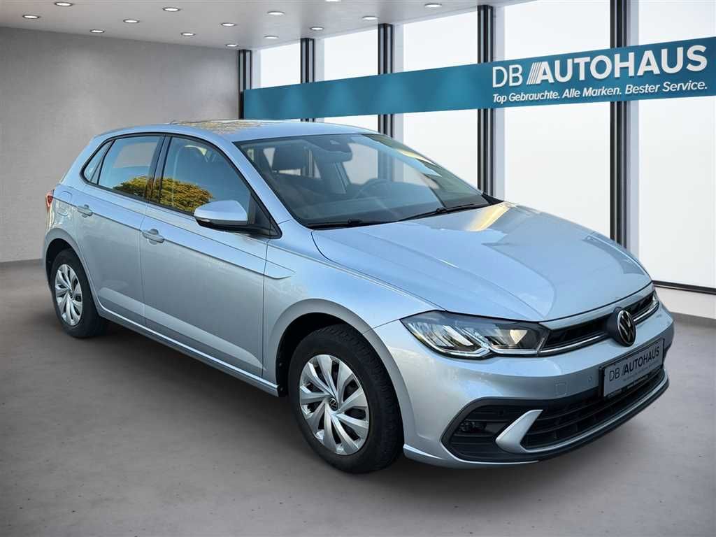 Volkswagen Polo 2023 г. Серебристый, пробег 35409 км