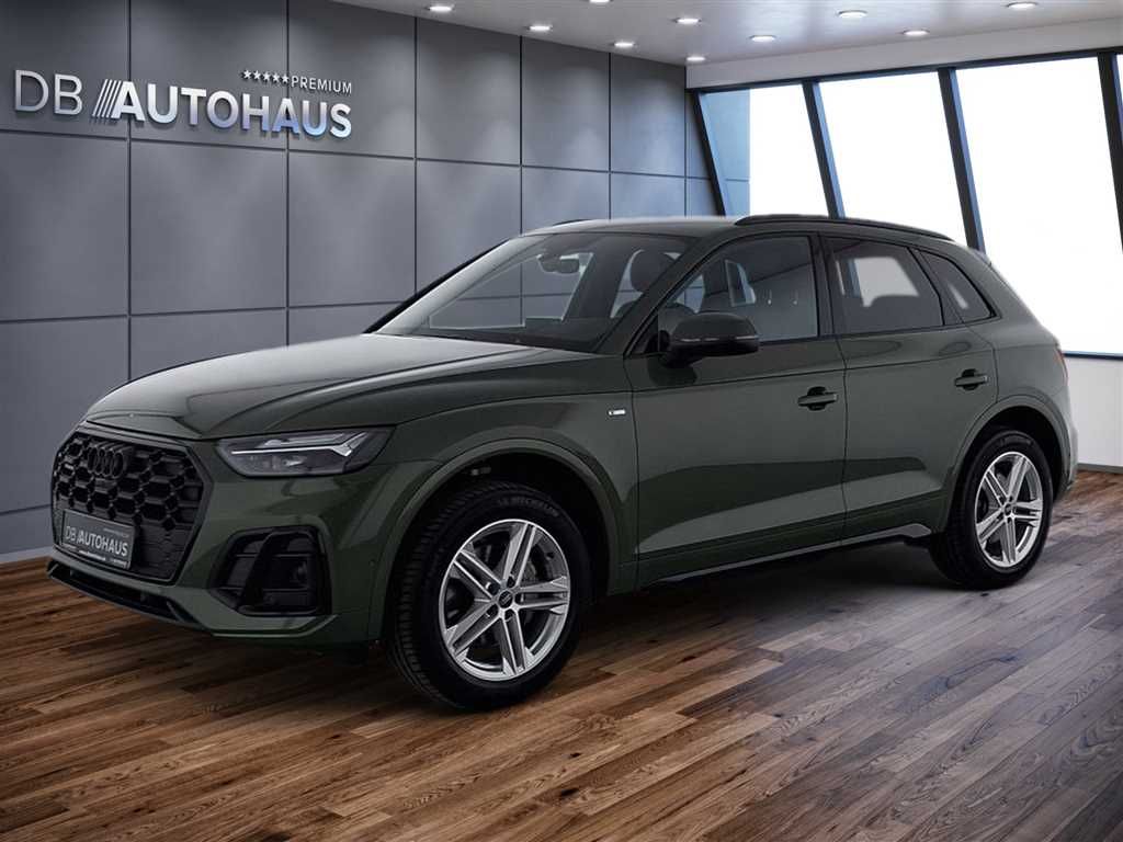Audi Q5 2024 г. Зелёный, пробег 58154 км