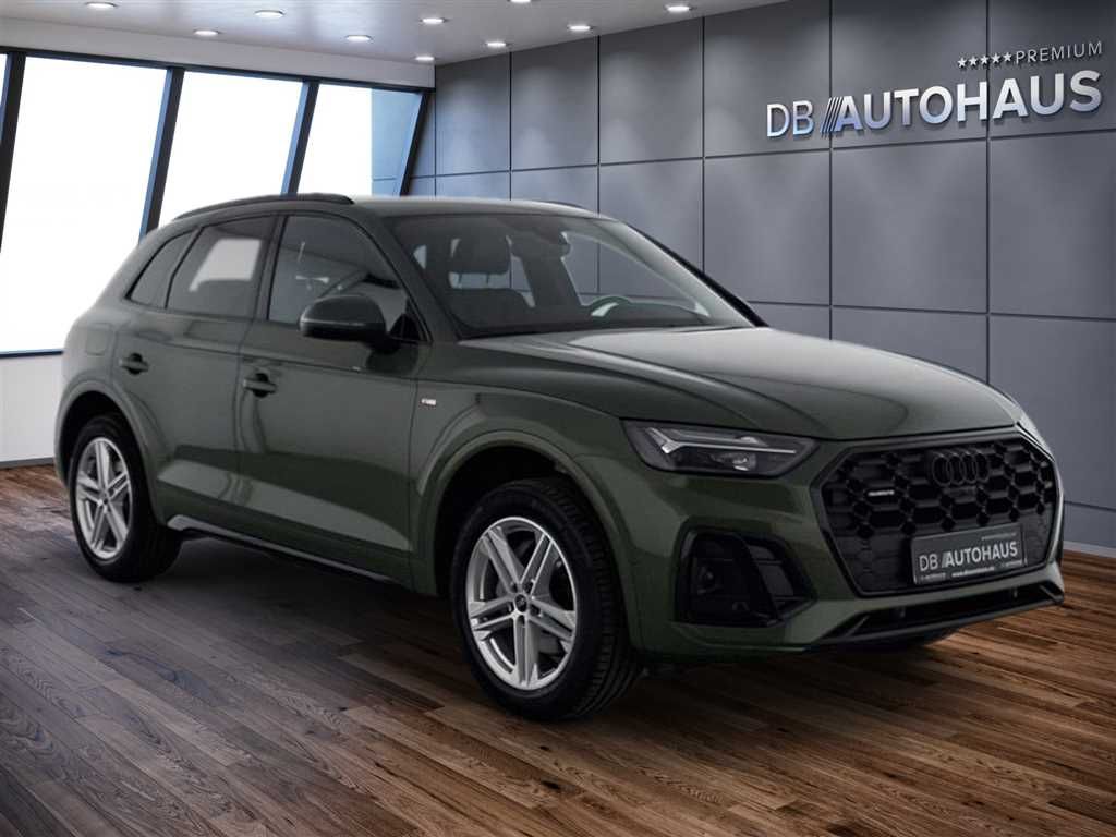 Audi Q5 2024 г. Зелёный, пробег 58154 км