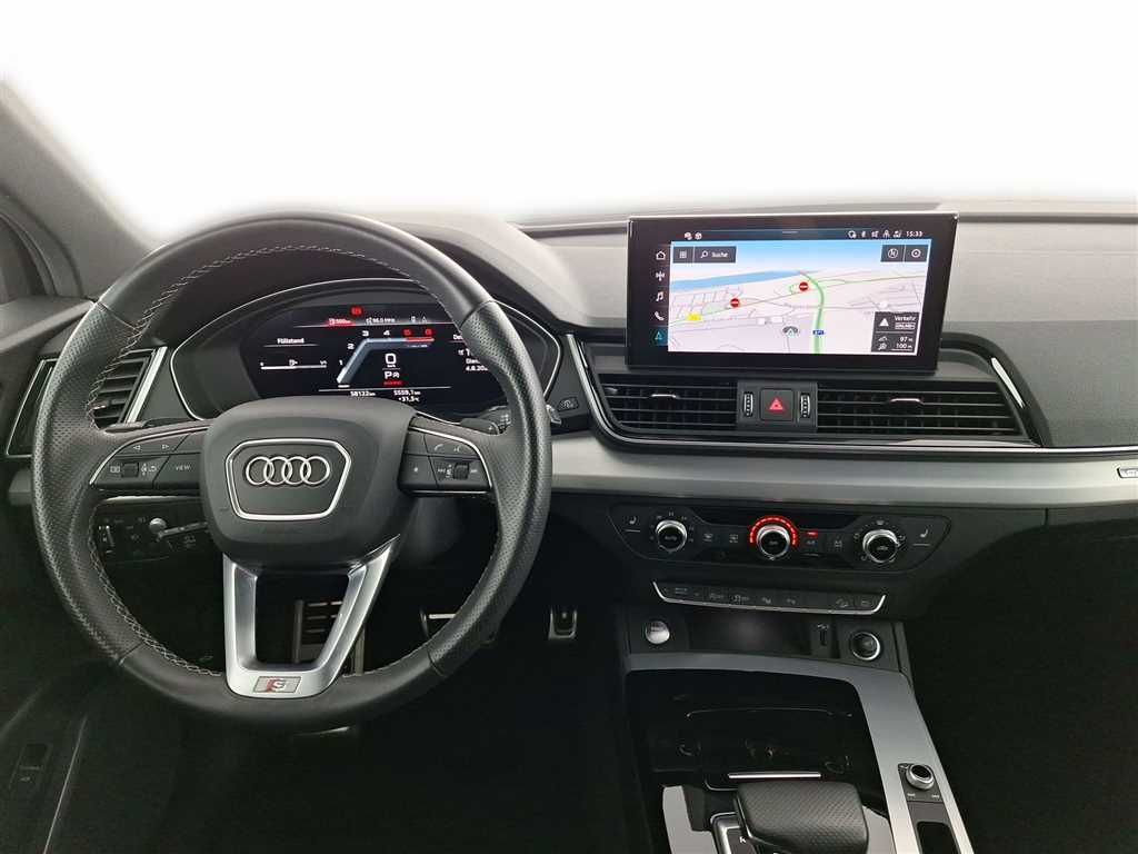 Audi Q5 2024 г. Зелёный, пробег 58154 км