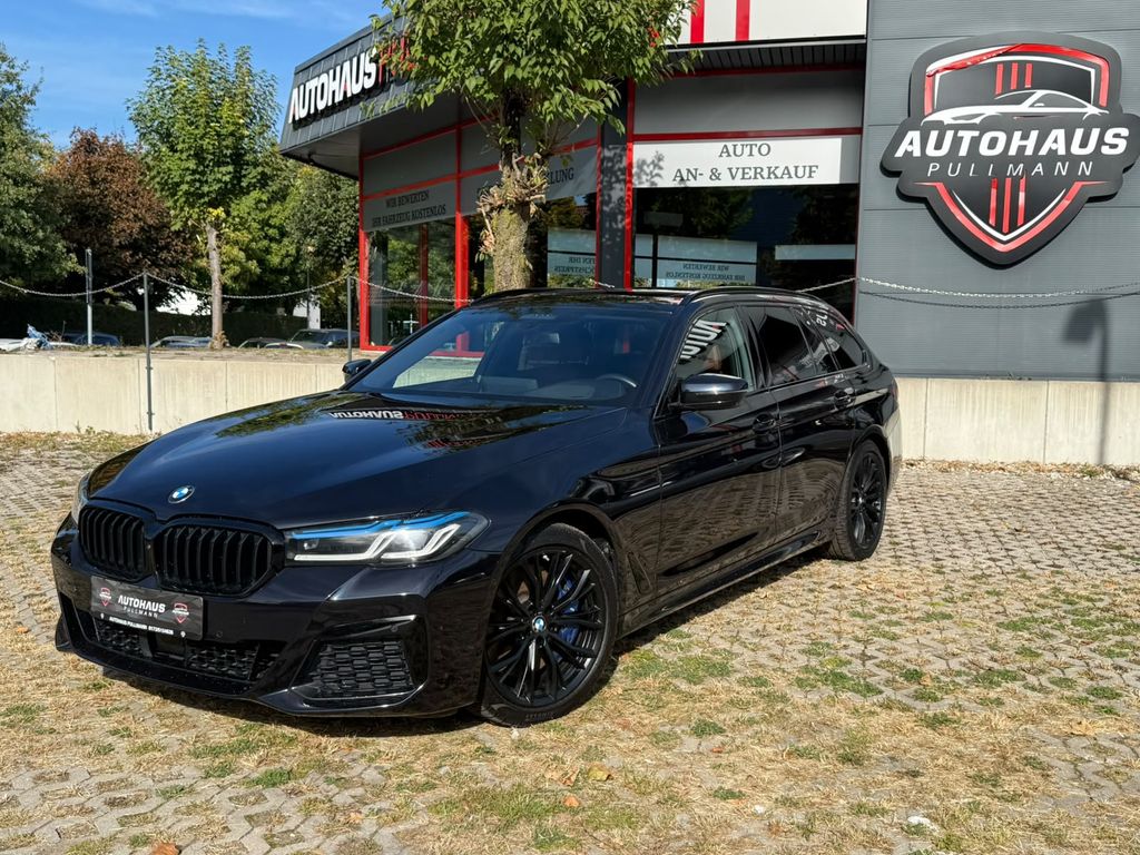 BMW 540 2021 г. Чёрный, пробег 55560 км