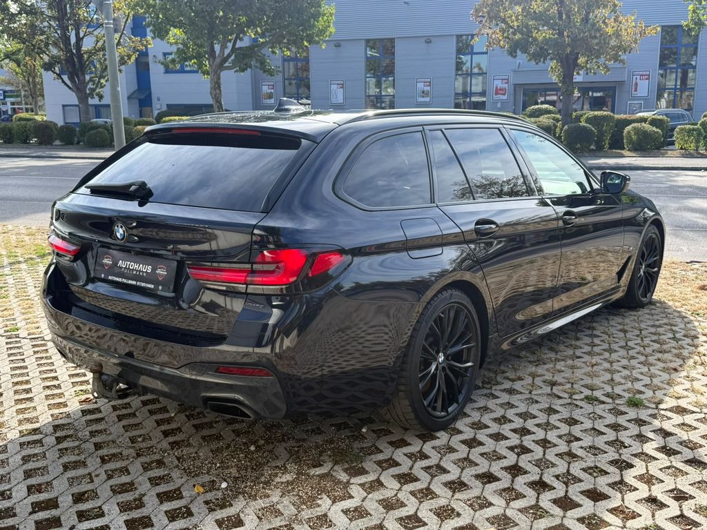 BMW 540 2021 г. Чёрный, пробег 55560 км