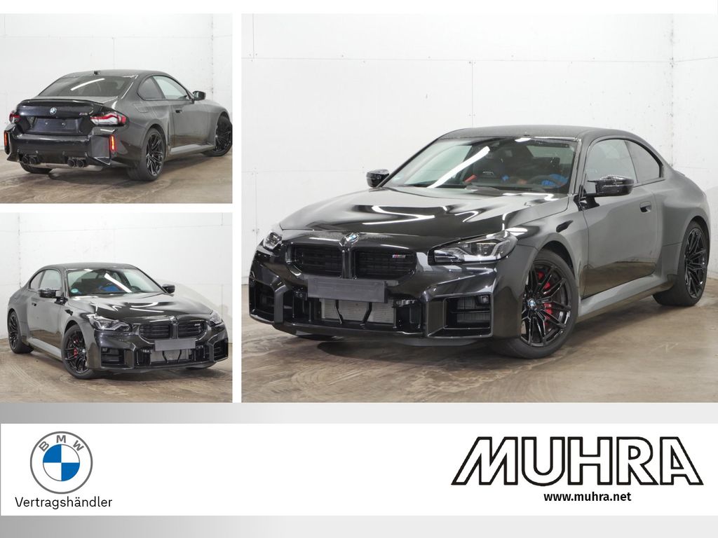 BMW M2 2025 г. Чёрный, пробег 6252 км