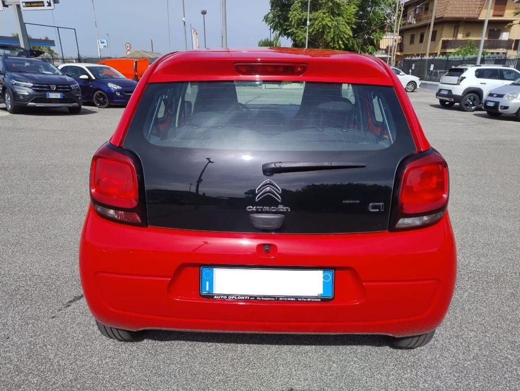 Citroen C1 2021 г. Красный, пробег 58000 км