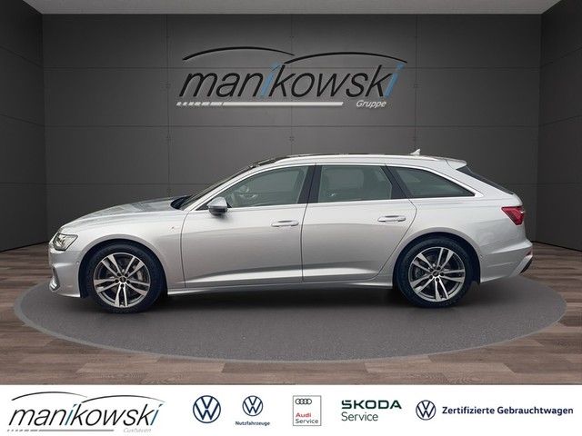 Audi A6 2023 г. Серебристый, пробег 37905 км