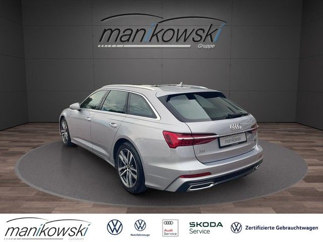 Audi A6 2023 г. Серебристый, пробег 37905 км