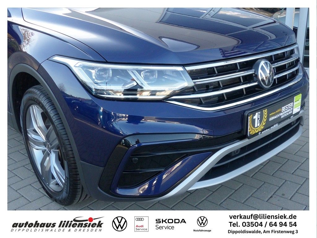 Volkswagen TIGUAN ALLSPACE 2023 г. Синий, пробег 30870 км