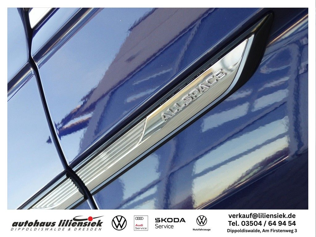 Volkswagen TIGUAN ALLSPACE 2023 г. Синий, пробег 30870 км