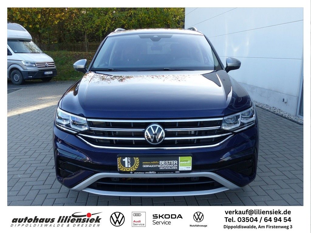 Volkswagen TIGUAN ALLSPACE 2023 г. Синий, пробег 30870 км