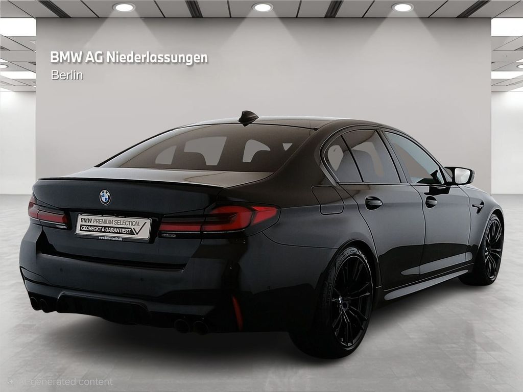 BMW M5 2023 г. Чёрный, пробег 48676 км