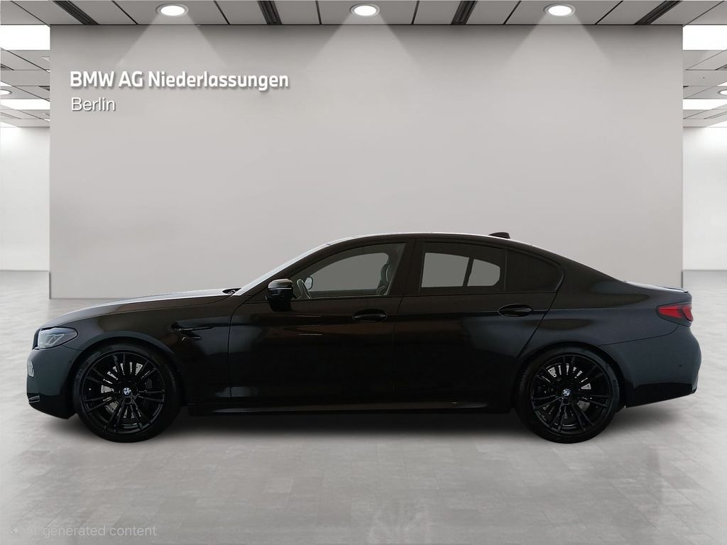 BMW M5 2023 г. Чёрный, пробег 48676 км