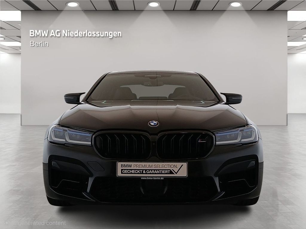 BMW M5 2023 г. Чёрный, пробег 48676 км