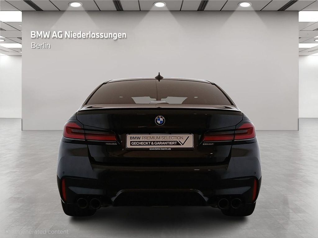 BMW M5 2023 г. Чёрный, пробег 48676 км