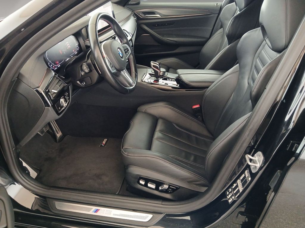 BMW M5 2023 г. Чёрный, пробег 48676 км