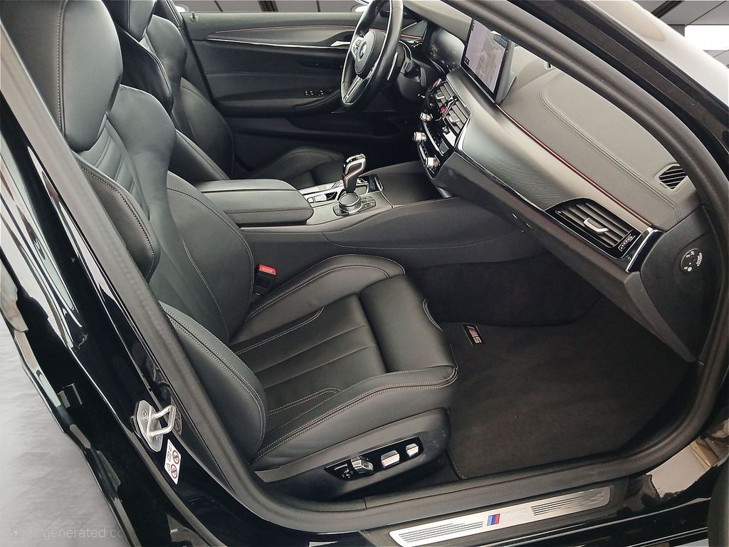 BMW M5 2023 г. Чёрный, пробег 48676 км