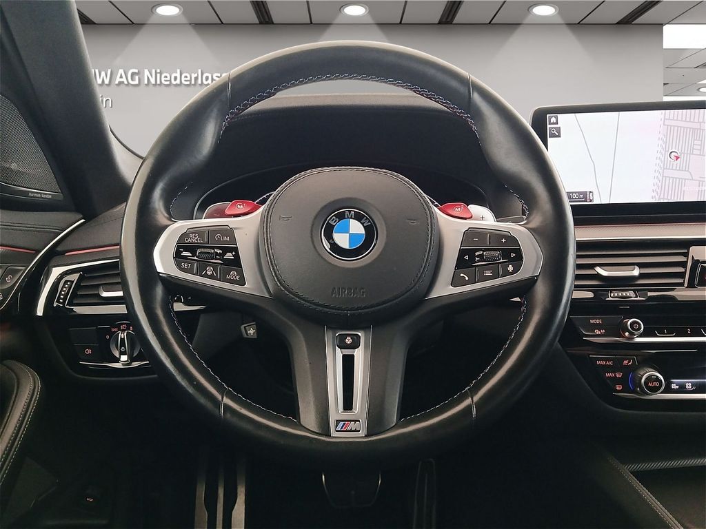 BMW M5 2023 г. Чёрный, пробег 48676 км