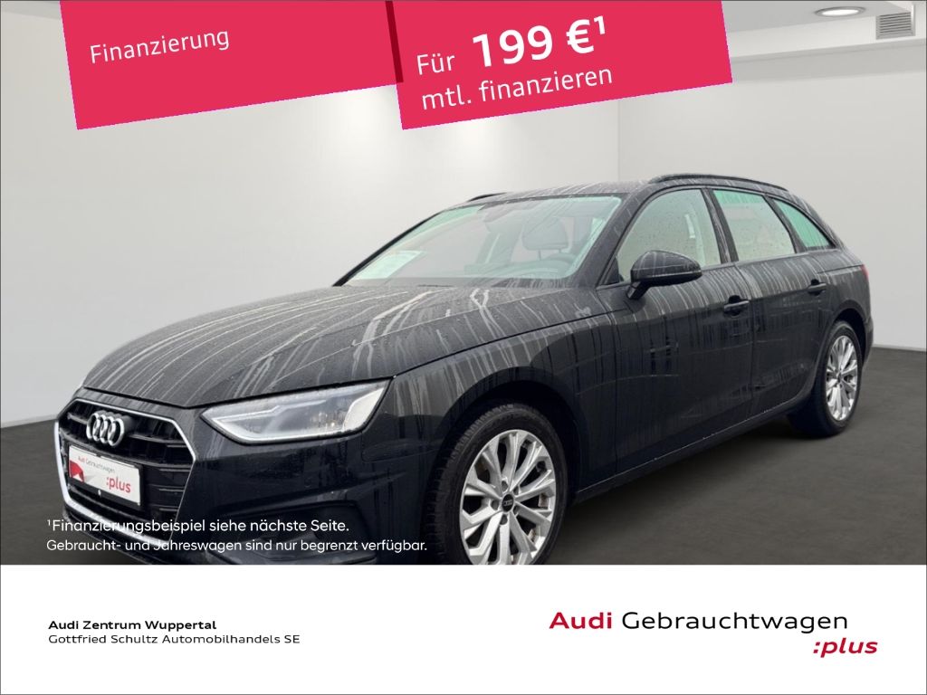 Audi A4 2023 г. Чёрный, пробег 42191 км