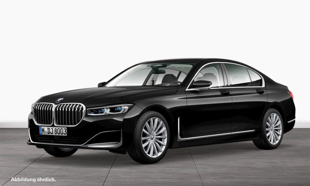 BMW 730 2022 г. Чёрный, пробег 35922 км