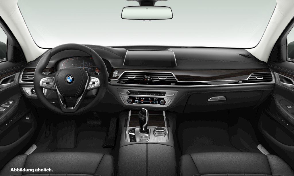 BMW 730 2022 г. Чёрный, пробег 35922 км