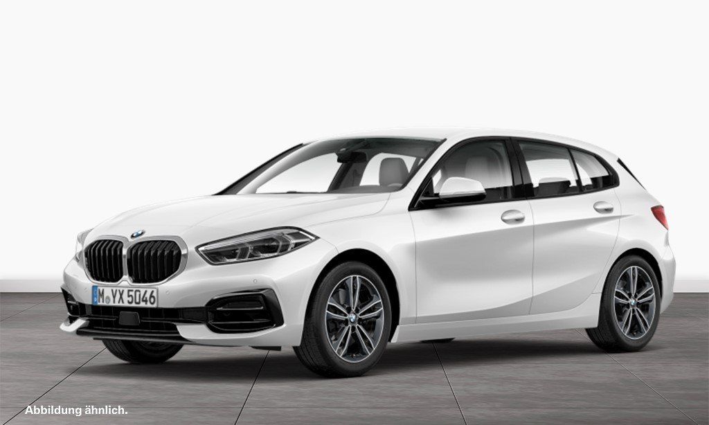 BMW 118 2023 г. Белый, пробег 41534 км