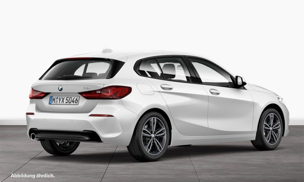 BMW 118 2023 г. Белый, пробег 41534 км