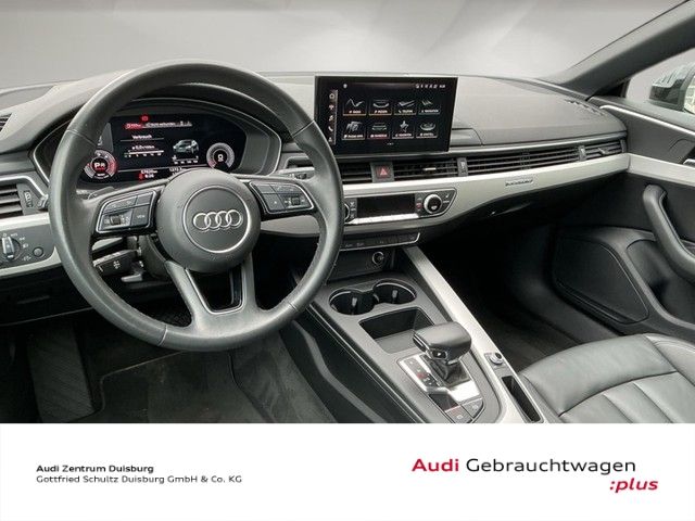 Audi A5 2022 г. Чёрный, пробег 57618 км