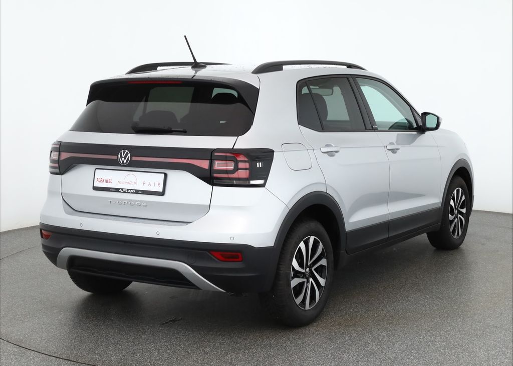 Volkswagen T-Cross 2023 г. Серебристый, пробег 26521 км