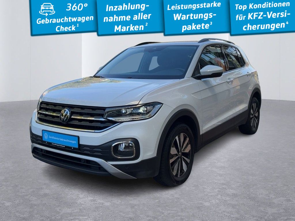 Volkswagen T-Cross 2023 г. Белый, пробег 36730 км