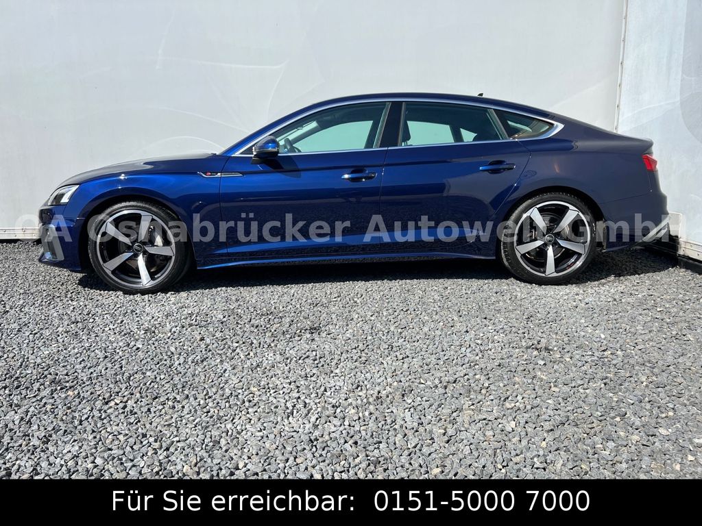 Audi A5 2024 г. Синий, пробег 30000 км