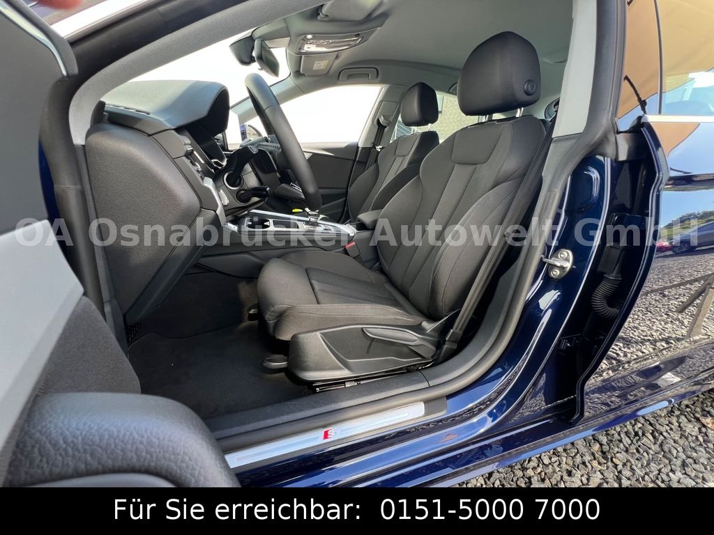 Audi A5 2024 г. Синий, пробег 30000 км