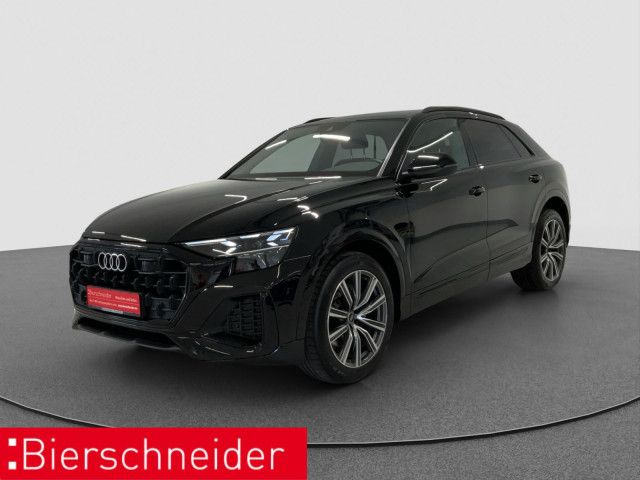 Audi Q8 2024 г. Чёрный, пробег 54822 км