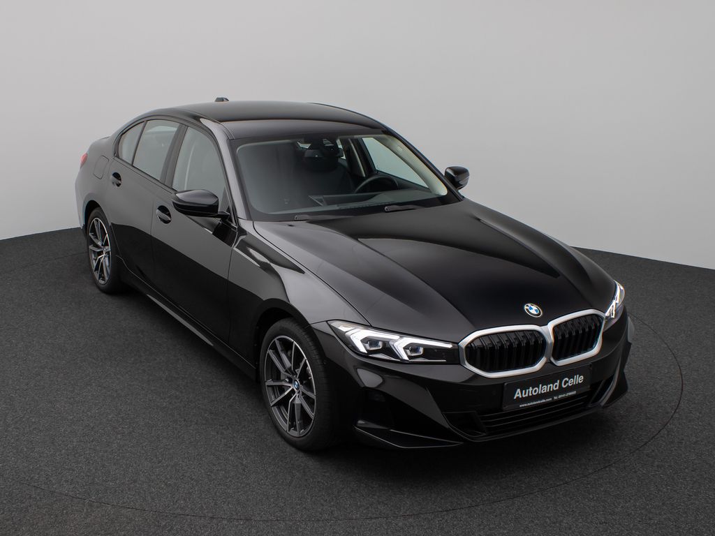 BMW 330 2022 г. Чёрный, пробег 25484 км