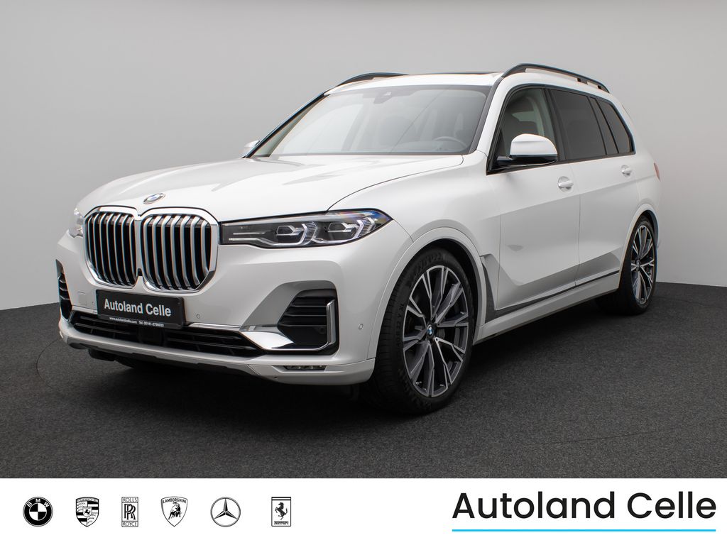 BMW X7 2022 г. Белый, пробег 59124 км