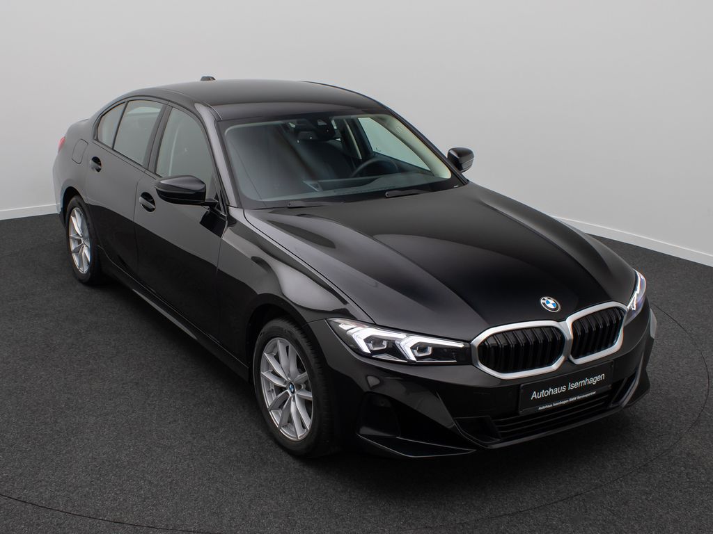 BMW 318 2024 г. Чёрный, пробег 51793 км