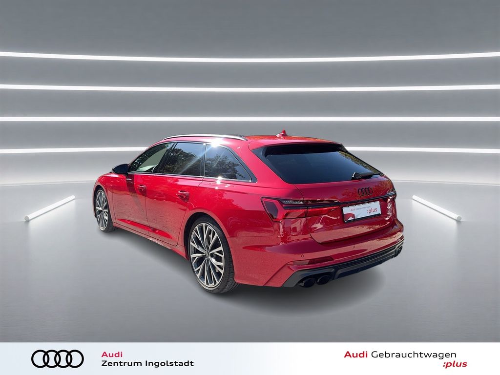 Audi S6 2023 г. Красный, пробег 36250 км
