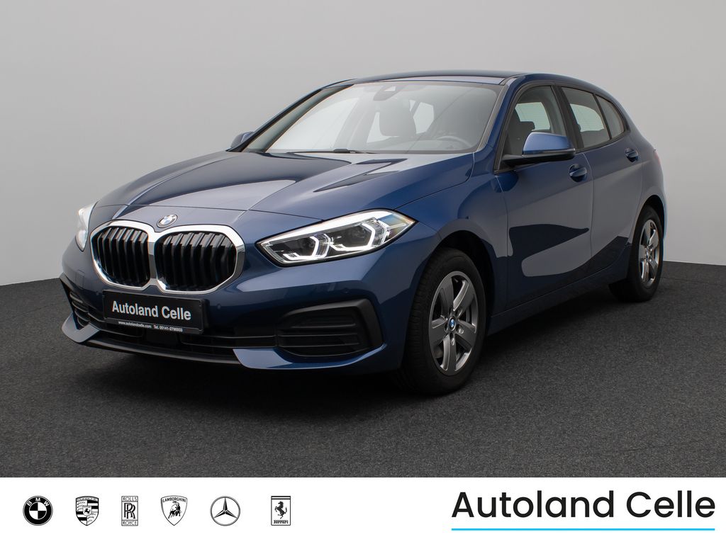 BMW 118 2023 г. Синий, пробег 42672 км